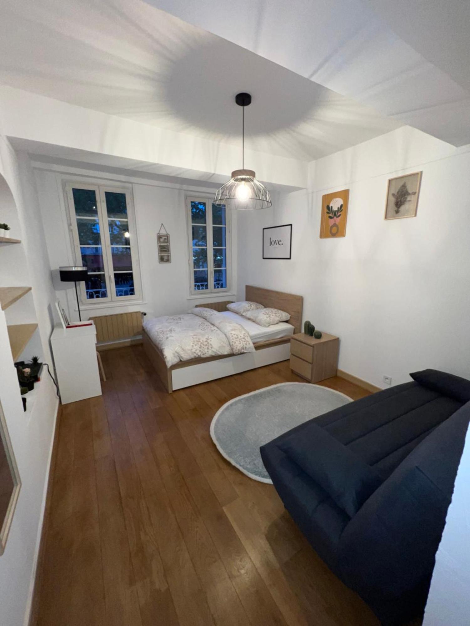 Appartement Dijon Le Zola, Avec Parking Prive Sur Demande Payant Sur Place 외부 사진